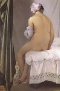 Jean Auguste Dominique Ingres The Bather of Valpincon (mk05) oil on canvas